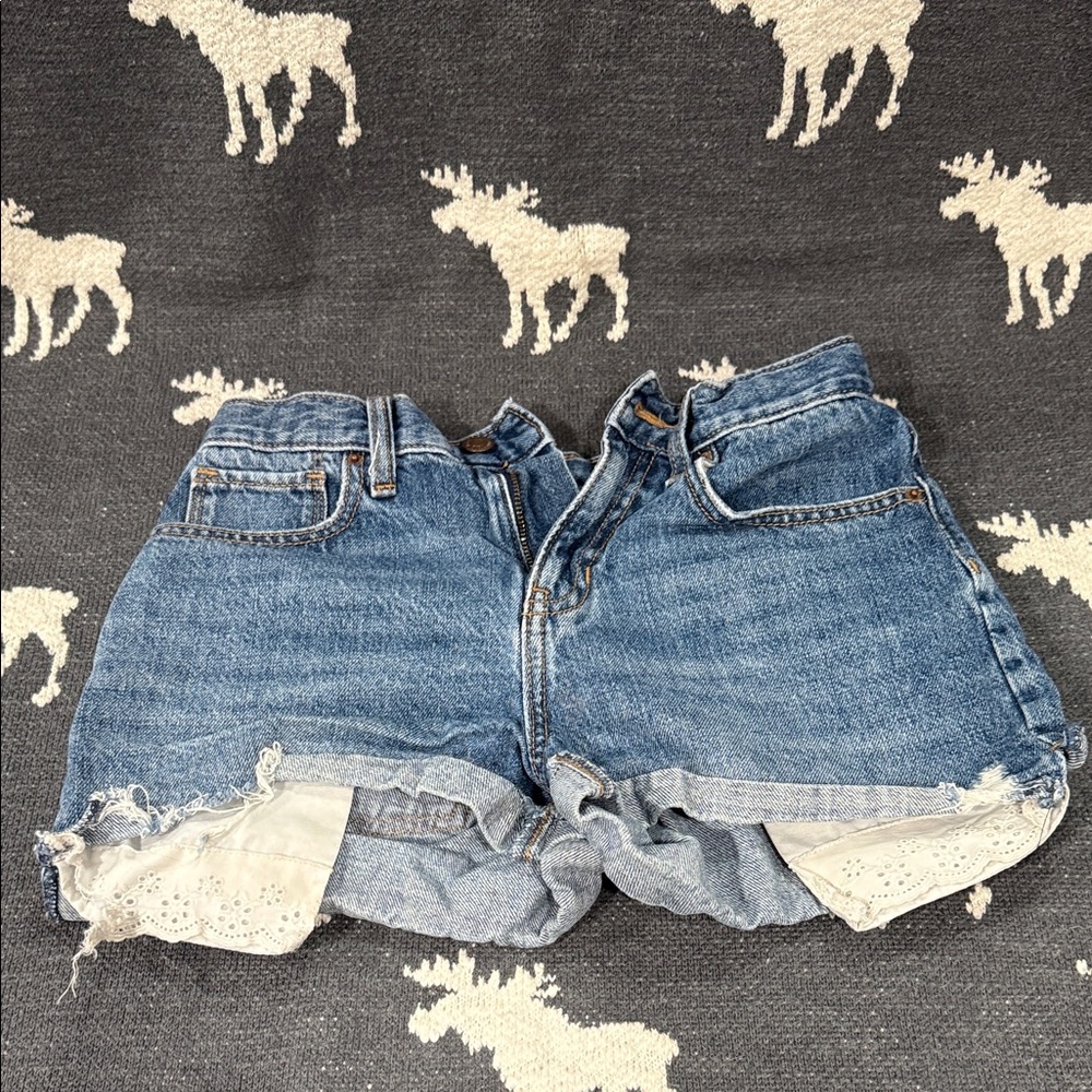 Old Navy Kids Blue Denim Shorts